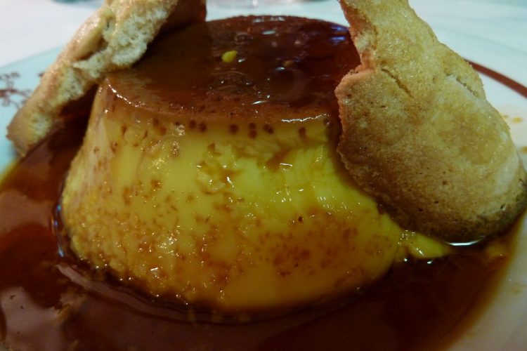 Flan de huevo