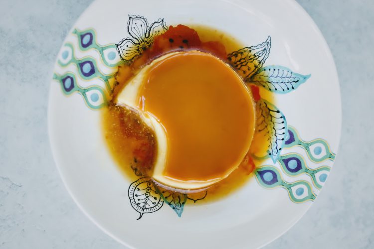 flan de leche condensada