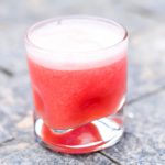 Espuma de fresas