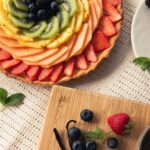 Tarta de hojaldre y frutas