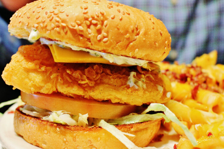 Hamburguesa de merluza