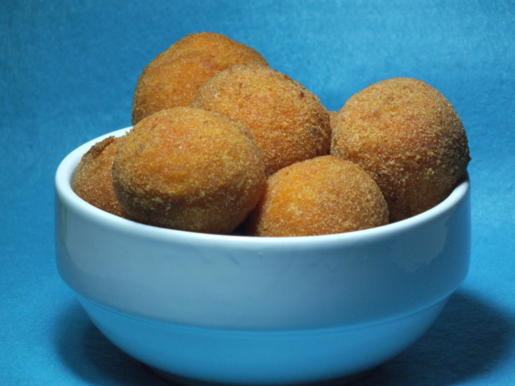 Croquetas de arroz con leche
