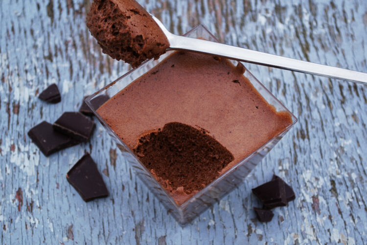 Tarta mousse de chocolate