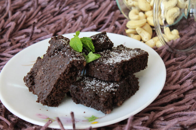 Brownie de plátano LIGHT sin azúcar