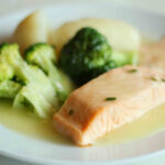 salmón en salsa